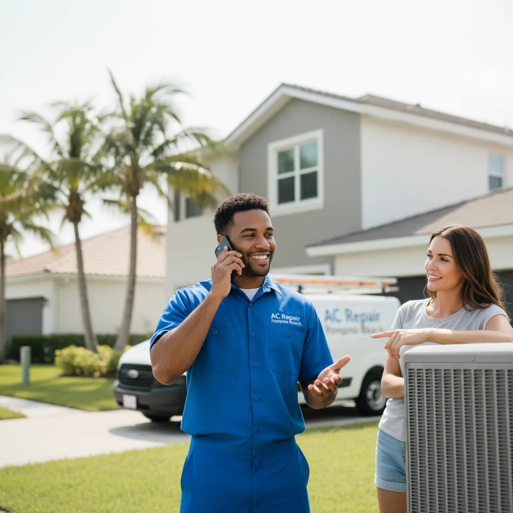 AC Repair Pompano Beach customer support in Dennis